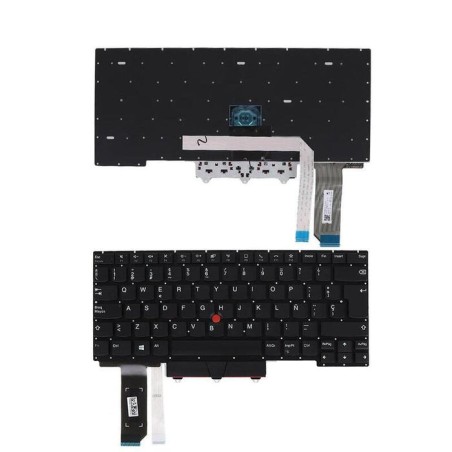 Teclado para portátil lenovo thinkpad e14 gen 2 20t6 20t7 20ta 20tb negro