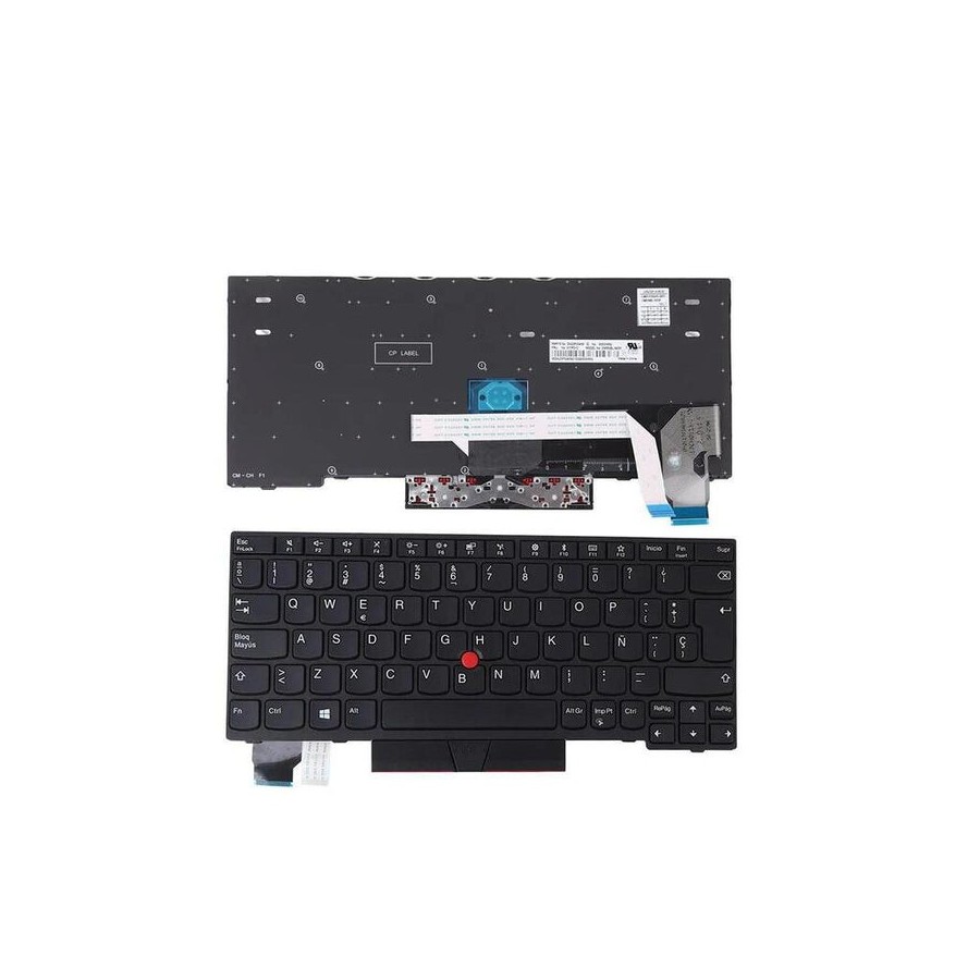 Teclado para portátil lenovo thinkpad x280 a285 x395 x390 negro