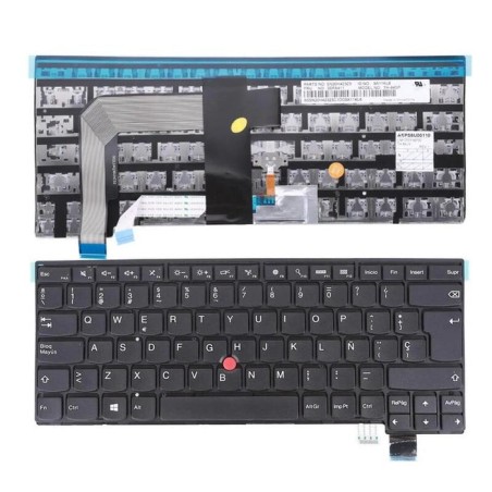 Teclado para portátil lenovo thinkpad t460p t470p negro