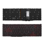 Teclado retroiluminado para portátil acer nitro 4 an515 54 an515 43 an517 51 an715 51 negro
