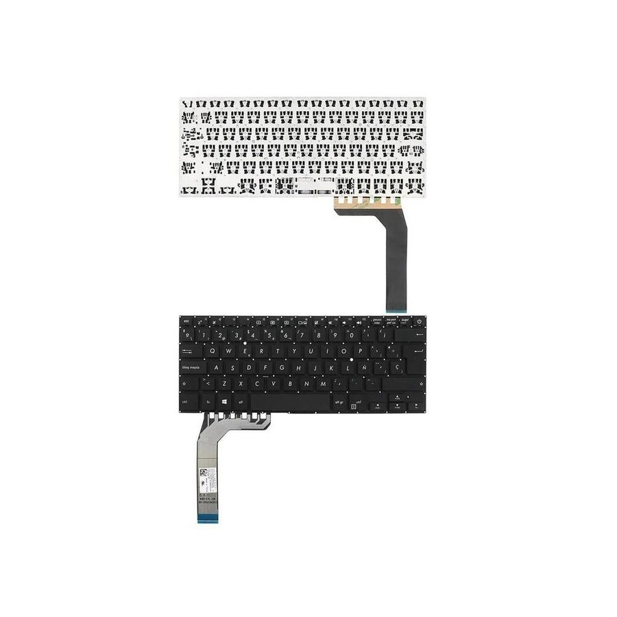 Teclado para portátil asus x407 x407m x407ma x407ubr x407ua x407ub a407 negro