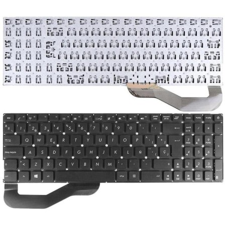 Teclado para portátil asus x543 x543ub x543ba x543ua x543ma x543u x543l x543la negro