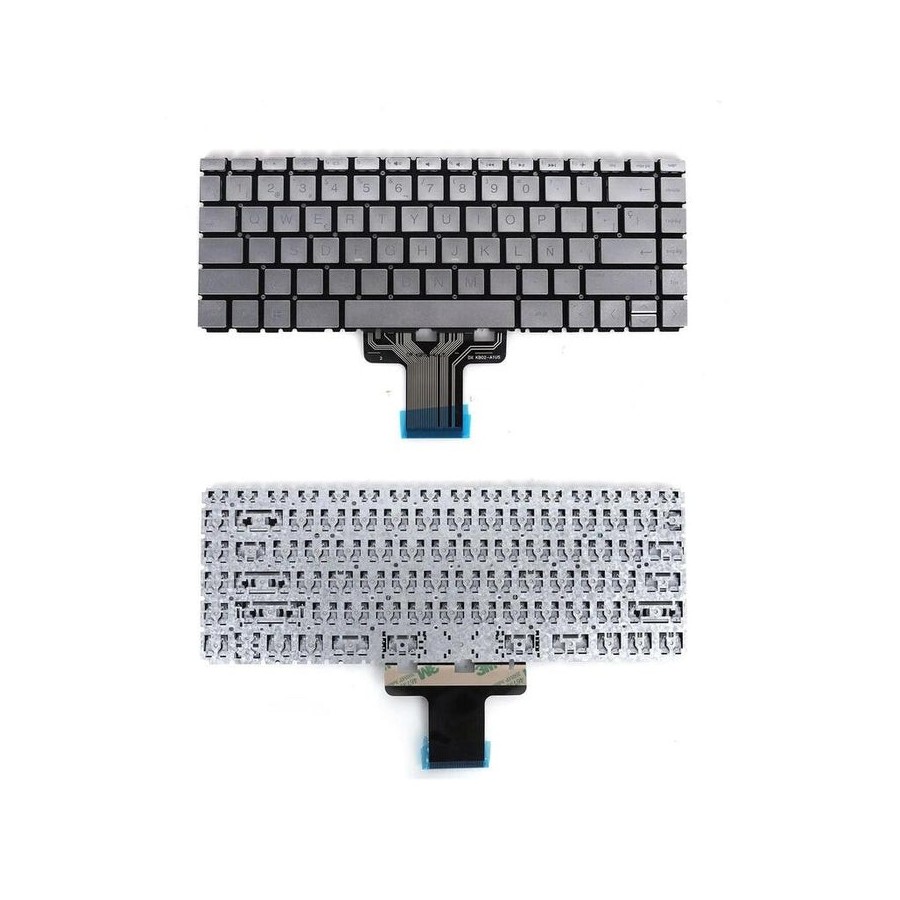 Teclado para portátil hp pavilion 14 cc 14 cd 14m cd 14t cd 14 ce 14 cf 14 ck 14 cm plata