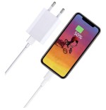 Techly 100747 cargador usb techly slim 230v - 5v / 1a blanco