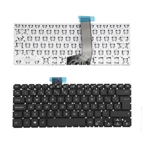 Teclado para portátil asus x405 negro