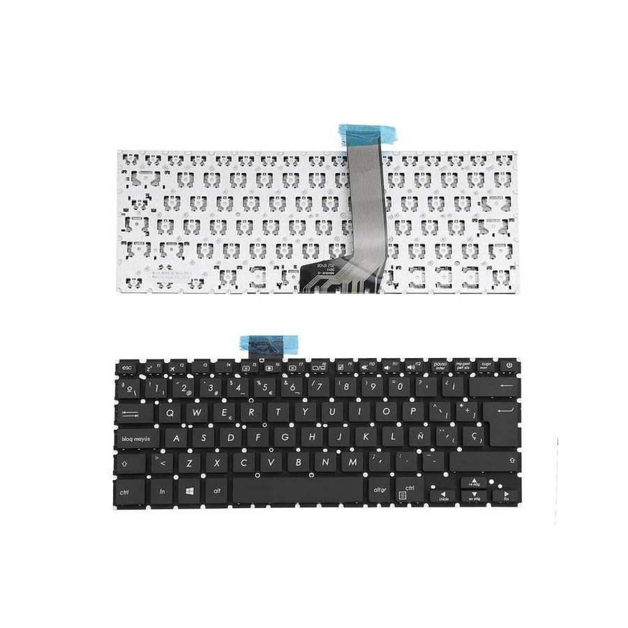 Teclado para portátil asus x405 negro