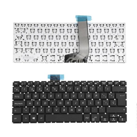 Teclado para portátil asus x405 negro