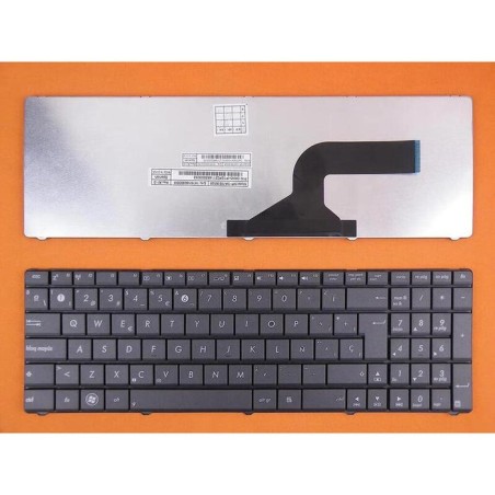 Teclado para portátil asus n53 gris