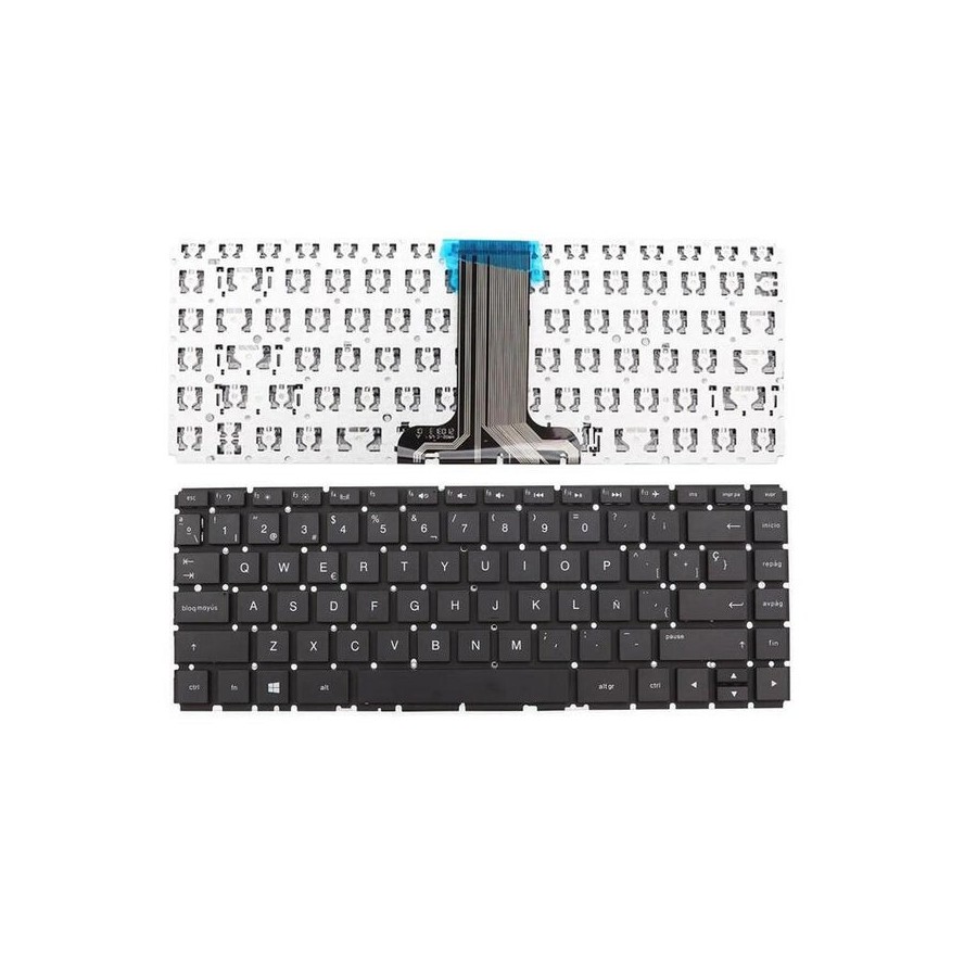 Teclado para portátil hp pavilion 14 bs 14 bs000 14 bs100 14 bs500 negro intro pequeño