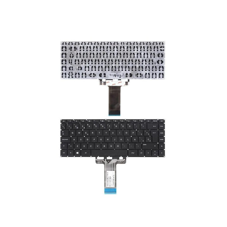 Teclado para portátil hp pavilion 14 ab negro