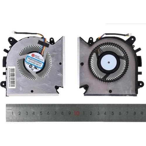 Ventilador cpu para portátil msi gf63 10sc 10scr 10scxr 10uc (n413)