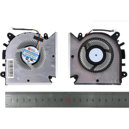 Ventilador cpu para portátil msi gf63 10sc 10scr 10scxr 10uc (n413)