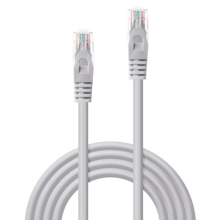Cable lindy de red cat6 u utp basic gris 0.50m