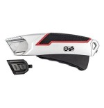 Wedo 78 837 negro, rojo, plata cúter de cuchillas intercambiables