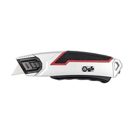 Wedo 78 837 negro, rojo, plata cúter de cuchillas intercambiables