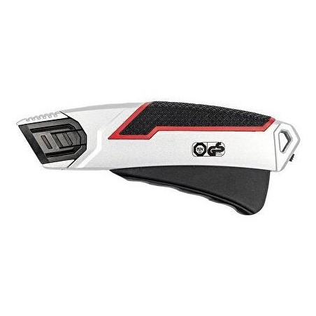 Wedo 78 837 negro, rojo, plata cúter de cuchillas intercambiables