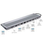 Ewent ew1150 dock multipuerto 12 en 1