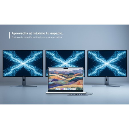 Ewent ew1150 dock multipuerto 12 en 1