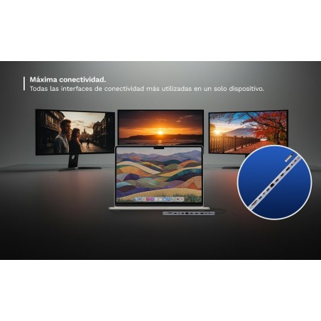 Ewent ew1150 dock multipuerto 12 en 1