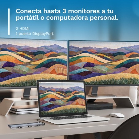 Ewent ew1150 dock multipuerto 12 en 1
