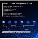 Ewent ew1150 dock multipuerto 12 en 1