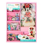 Juego magnetico madera vestidos minnie disney