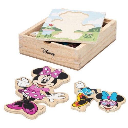 Puzzle madera minnie disney 19pzs