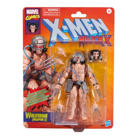 Figura wolverine weapon x x-men marvel comics 15cm