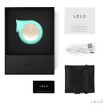 Lelo - sila estimulador por ondas de clitoris verde agua