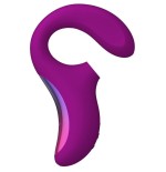 Lelo - enigma doble estimulación succion masajeador morado