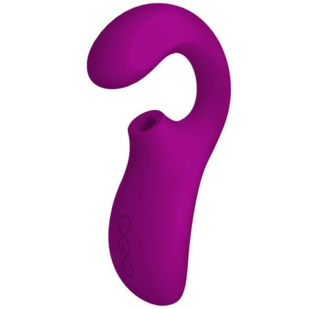 Lelo - enigma doble estimulación succion masajeador morado