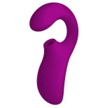 Lelo - enigma doble estimulación succion masajeador morado