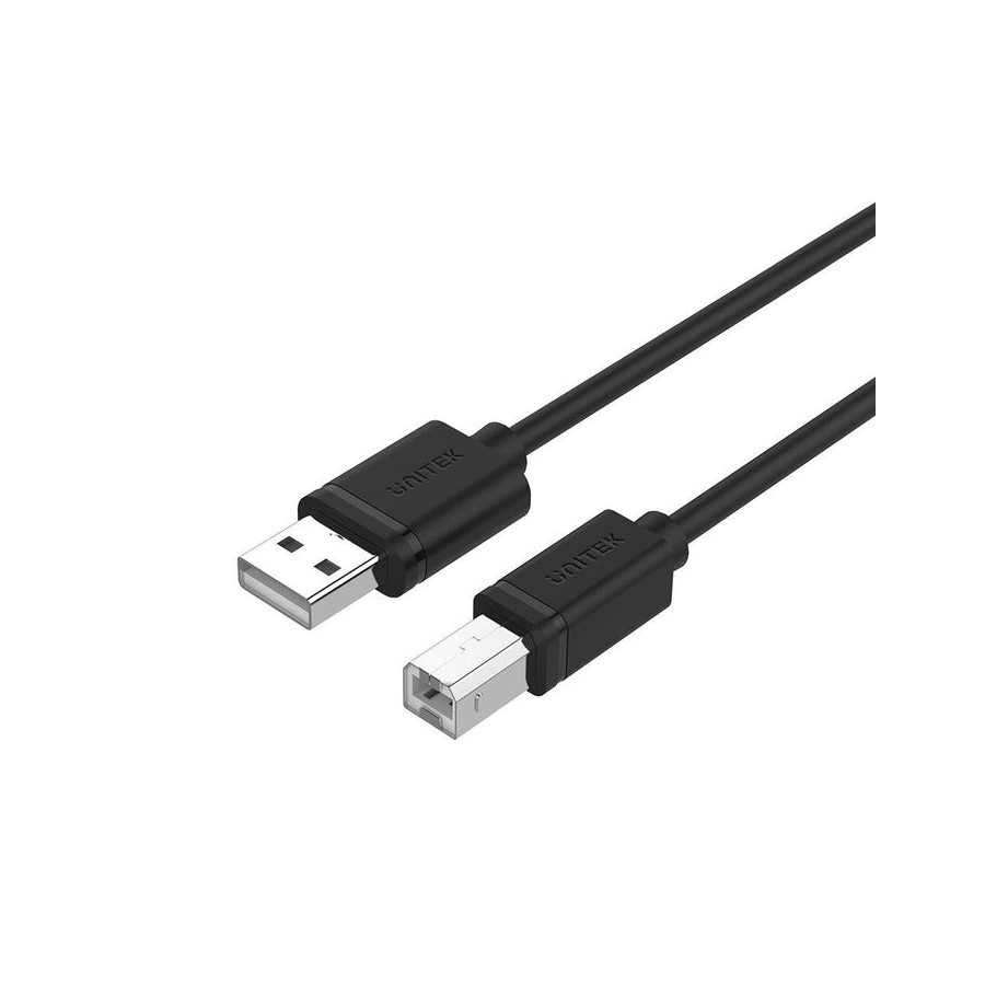 Unitek y-c421gbk cable usb 2.0 am-bm, 5m y-c421gbk