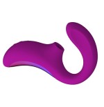 Lelo - enigma doble estimulación succion masajeador morado