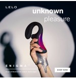 Lelo - enigma doble estimulación succion masajeador morado