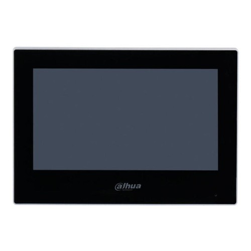 Dahua vth2622g-w monitor interior 7" de superficie para videoportero ip wifi / 2-hilos 6e 1s alarma negro