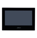 Dahua vth2622g-w monitor interior 7" de superficie para videoportero ip wifi / 2-hilos 6e 1s alarma negro
