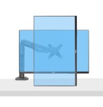 Soporte de sobremesa para monitor de hasta 32  - taa
