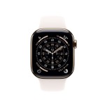Apple watch s11 titan gold cellular 42mm (sportarmband blassrosa) m l