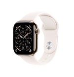 Apple watch s11 titan gold cellular 46mm (sportarmband blassrosa) s m