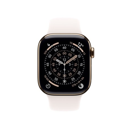 Apple watch s11 titan gold cellular 46mm (sportarmband blassrosa) s m