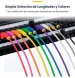 Cable ethernet cat6 delgado cabl