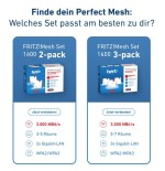 Fritz mesh set 1600 3-pack perp