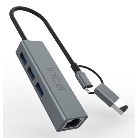 Inca adaptador iutp-03tx ethernet  usb und typ-c 1000mbit s