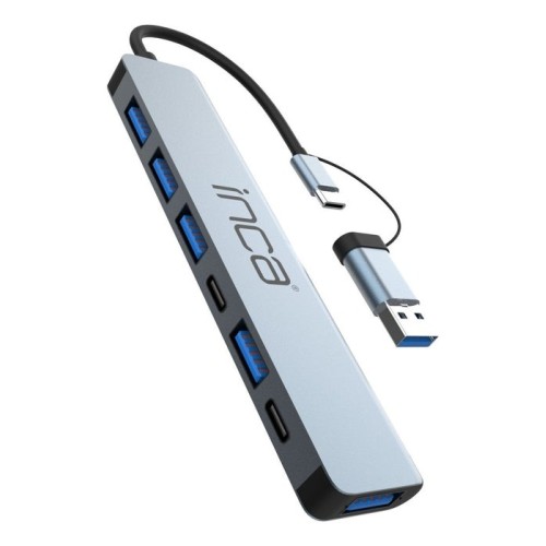 Inca adaptador iutp-7t usb c a 5gbit s