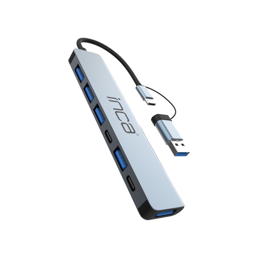 Inca adaptador iutp-7t usb c a 5gbit s