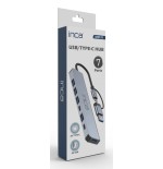 Inca adaptador iutp-7t usb c a 5gbit s