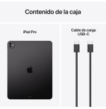 Apple ipad pro m5 wi-fi 2tb with standard glass space negro