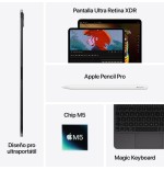 Apple ipad pro m5 silber, 2tb ssd, standardglas, me6a4ty a