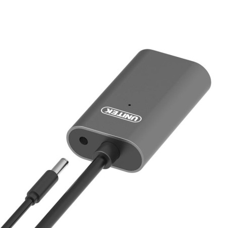 Unitek u305a cable usb-c 3.1 extensión activa, 5 m, h / m u305a
